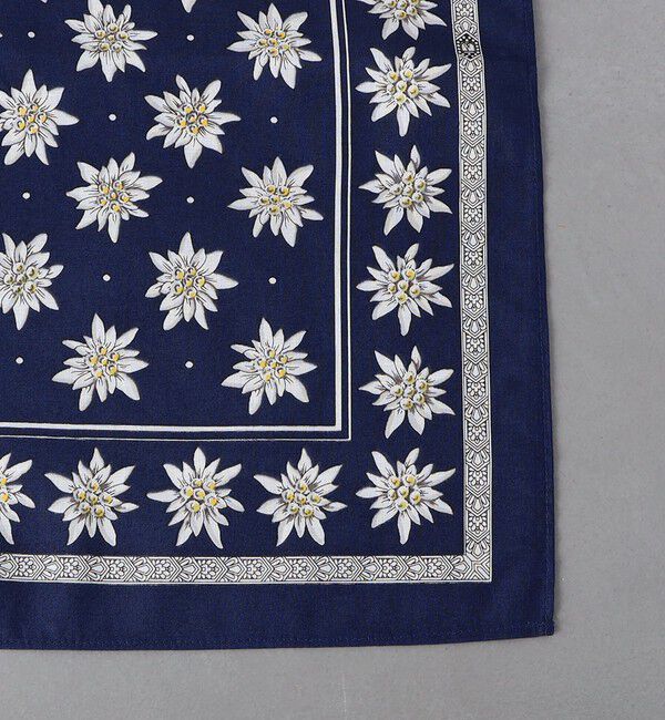 UNITED ARROWS「＜GLARNER TUECHLI＞ Edelweiss/エーデルワイス ハンカチ」|ハンカチ|