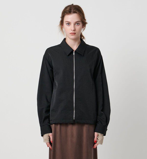 ASTRAET「＜ASTRAET＞ナイロン スソドローコード ジップブルゾン」|シャツ・ブラウス|