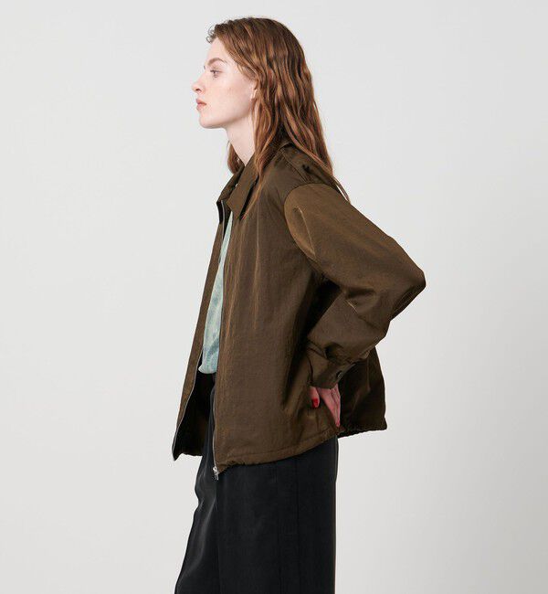 ASTRAET「＜ASTRAET＞ナイロン スソドローコード ジップブルゾン」|シャツ・ブラウス|