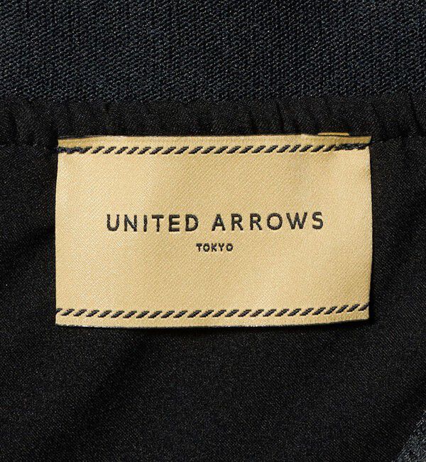 UNITED ARROWS「スパンコール Iライン スカート」|タイト|