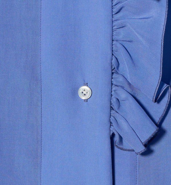 UNITED ARROWS「フリルカラー 2WAY ブラウス ‐ウォッシャブル‐」|シャツ・ブラウス|