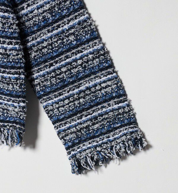 UNITED ARROWS「カラーミックス ツイードライク カーディガン」|カーディガン|