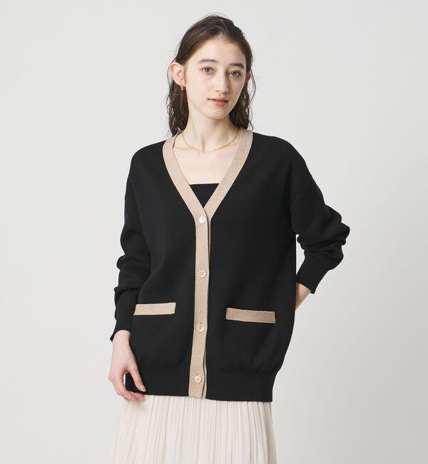 UNITED ARROWS「コンフォート スマート Vネックカーディガン ‐ウォッシャブル‐」|カーディガン|