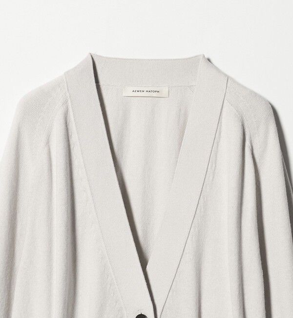 AEWEN MATOPH「＜AEWEN MATOPH＞ウエストタックニットカーディガン ‐ウォッシャブル‐」|カーディガン|