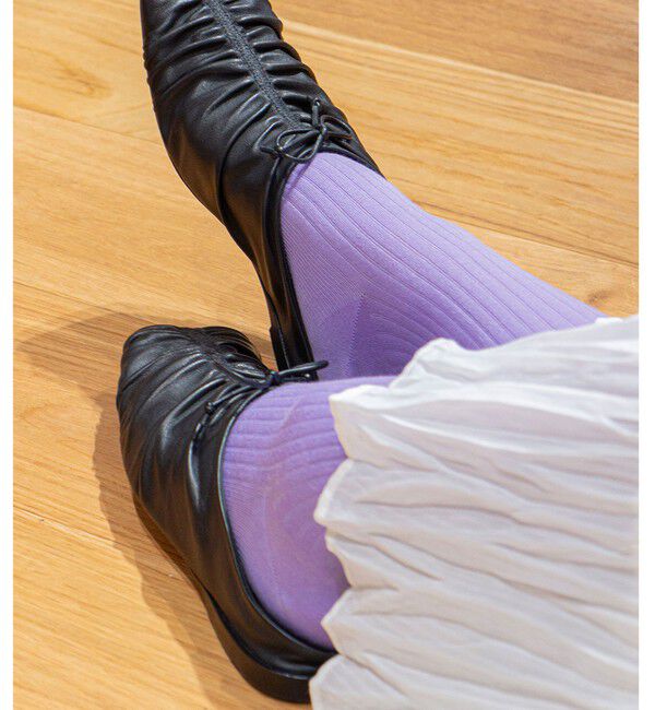 UNITED ARROWS green label relaxing「＜MAEE＞コンプレッションソックス（コットンリブ）/ 着圧ソックス / 靴下」|ソックス|