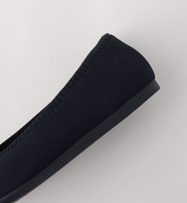 UNITED ARROWS green label relaxing「ウェルネス ニット フラットシューズ -撥水・ウォッシャブル-」|ローファー|