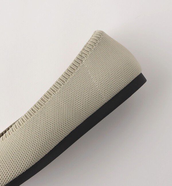 UNITED ARROWS green label relaxing「ウェルネス ニット フラットシューズ -撥水・ウォッシャブル-」|ローファー|