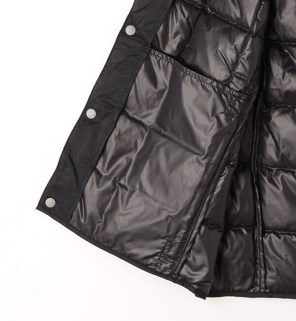 UNITED ARROWS green label relaxing「＜TAION＞ベーシック Vネックボタン インナーダウンベスト / キッズ  110cm-130cm」|ダウンベスト・ベスト|