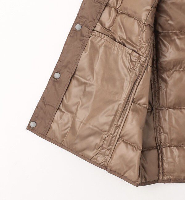 UNITED ARROWS green label relaxing「＜TAION＞ベーシック Vネックボタン インナーダウンベスト / キッズ  110cm-130cm」|ダウンベスト・ベスト|