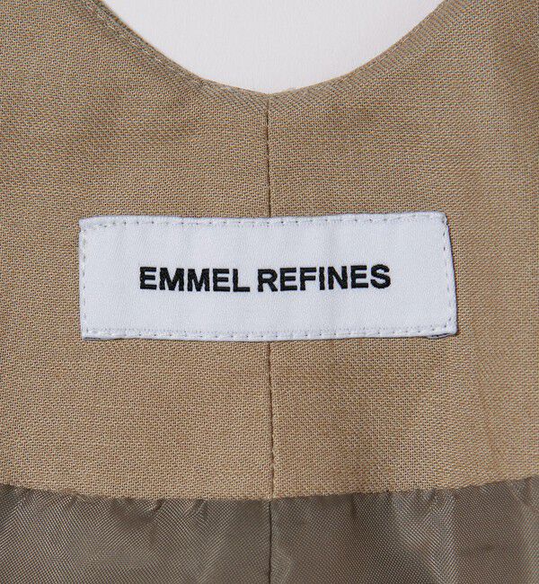 EMMEL REFINES「＜EMMEL REFINES＞EM ボックスタック キャミサロペット」|オールインワン|