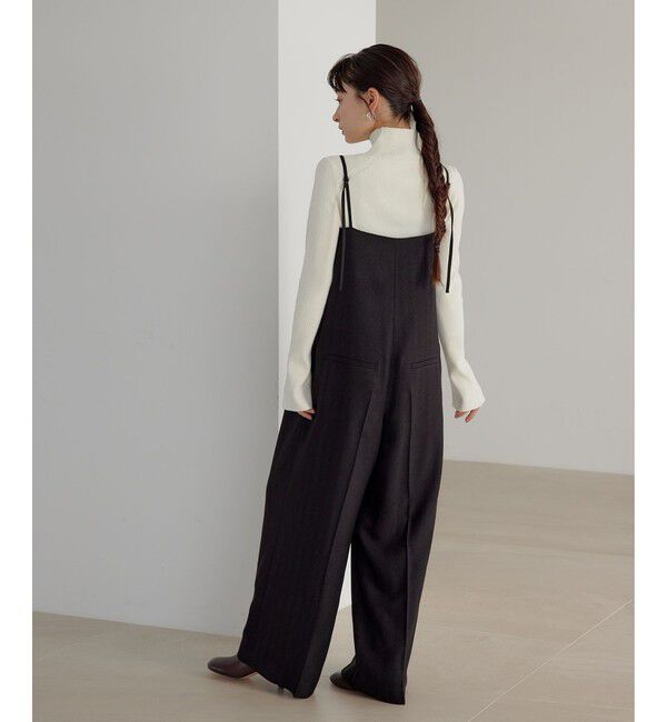 EMMEL REFINES「＜EMMEL REFINES＞EM ラップライク キャミサロペット」|オールインワン|