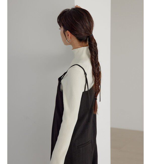 EMMEL REFINES「＜EMMEL REFINES＞EM ラップライク キャミサロペット」|オールインワン|