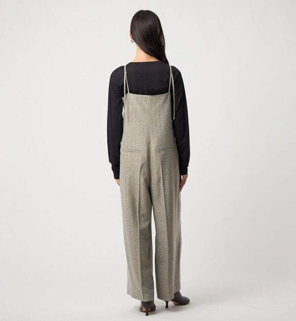 EMMEL REFINES「＜EMMEL REFINES＞EM ラップライク キャミサロペット」|オールインワン|