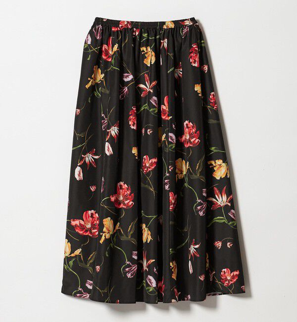 EMMEL REFINES「＜EMMEL REFINES＞EM ミディアムフラワープリント ボリューム スカート」|スカート|