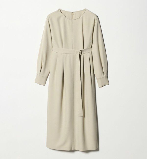 UNITED ARROWS green label relaxing「ステッチ タック セミフレア ワンピース」|ワンピース|NATURAL