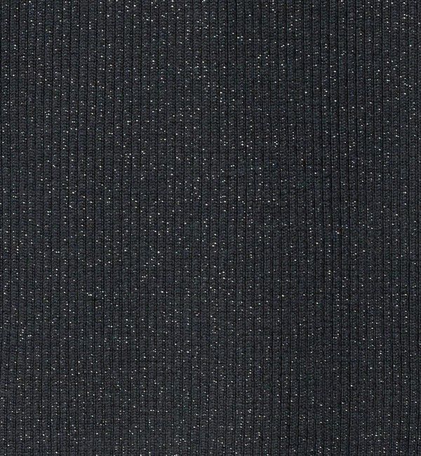 UNITED ARROWS green label relaxing「ラメ リブ ボトルネック ニット プルオーバー 2  ウォッシャブル」|ニット・セーター|