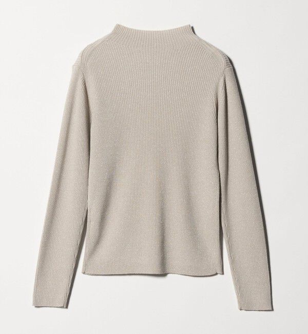UNITED ARROWS green label relaxing「ラメ リブ ボトルネック ニット プルオーバー 2  ウォッシャブル」|ニット・セーター|