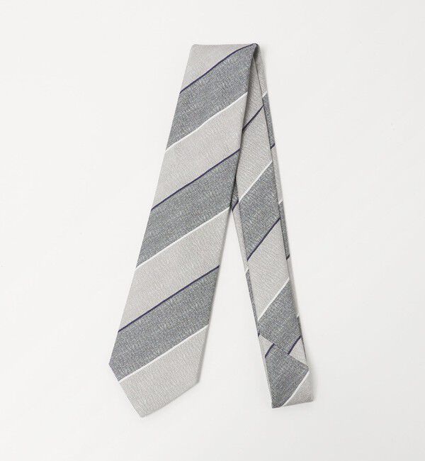 UNITED ARROWS green label relaxing「＜Seaward & Stearn＞8.0cm ストライプ4 ネクタイ」|ネクタイ・蝶ネクタイ|LT.GRAY