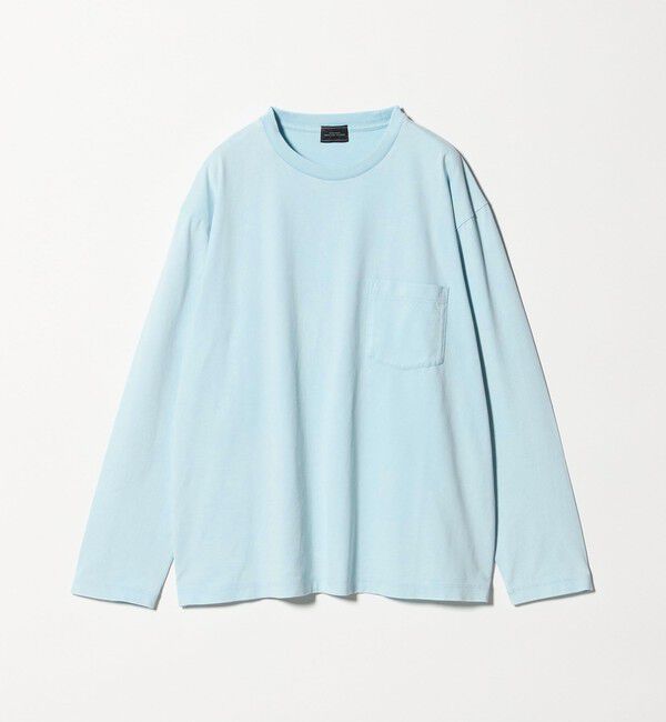 UNITED ARROWS green label relaxing「ヴィンテージライク ロングスリーブ Tシャツ」|Tシャツ・カットソー|LT.BLUE