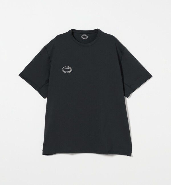 California General Store「＜AMSTERDAM WETSUITS＞SEEDロゴ ラッシュガード-吸水速乾 紫外線軽減-」|Tシャツ・カットソー|BLACK