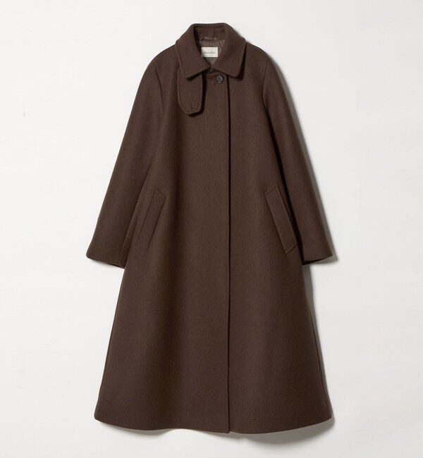 steven alan ウールカシミヤ テント ロングコート チンベルト付属なし STEVEN ALAN（スティーブンアラン） ステンカラーコート コート