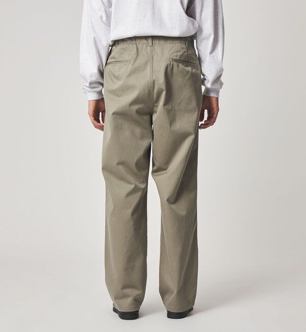 STEVEN ALAN「＜Steven Alan＞ ウエポン ニドム アーミー ノープリーツ トラウザーズ」|チノ|