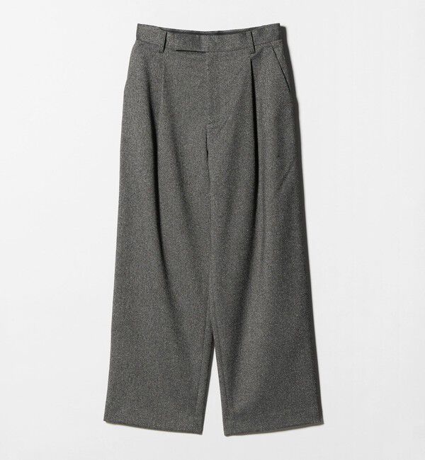 BEAUTY&YOUTH UNITED ARROWS「ツイードライク タックワイドパンツ」|スラックス|その他1