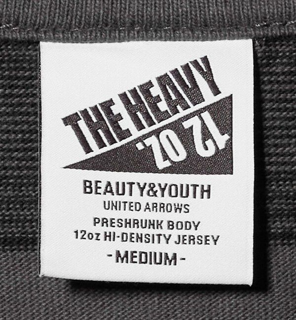 BEAUTY&YOUTH UNITED ARROWS「12oz ヘビーウェイト ボーダー クルーネック カットソー」|Tシャツ・カットソー|