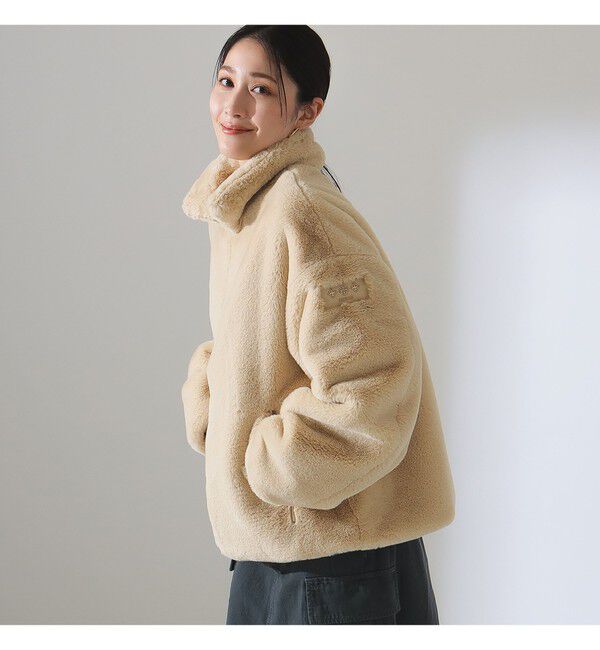 Demi-Luxe BEAMS 「TATRAS / BARBRA ボア ブルゾン」|ブルゾン・スタジャン|