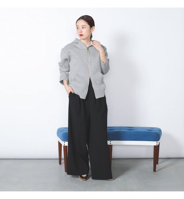 Demi-Luxe BEAMS 「ダンボール ジップ パーカー」|Tシャツ・カットソー|