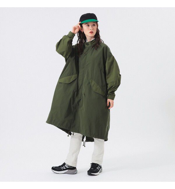 BEAMSBOY「ソロテックス M-65 パーカ」|ダッフルコート|