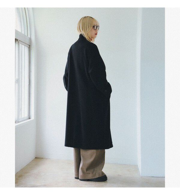 Ray BEAMS 「スタンドカラー ダブル コート」|その他|