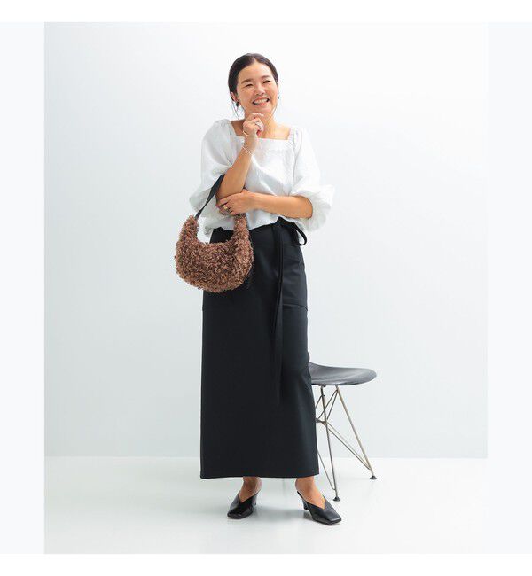 Demi-Luxe BEAMS 「エディター東原妙子 &times; Demi-Luxe BEAMS / 2WAY ジャカード ブラウス」|シャツ・ブラウス|