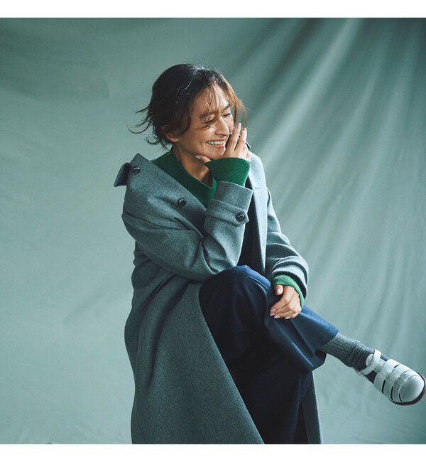 Demi-Luxe BEAMS 「AK+1 / ボンディング コート」|ダッフルコート|