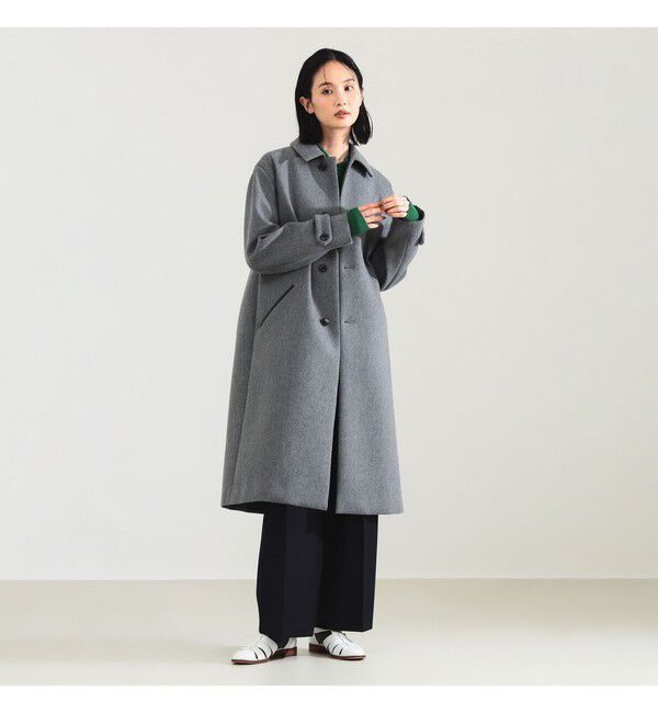 Demi-Luxe BEAMS 「AK+1 / ボンディング コート」|ダッフルコート|
