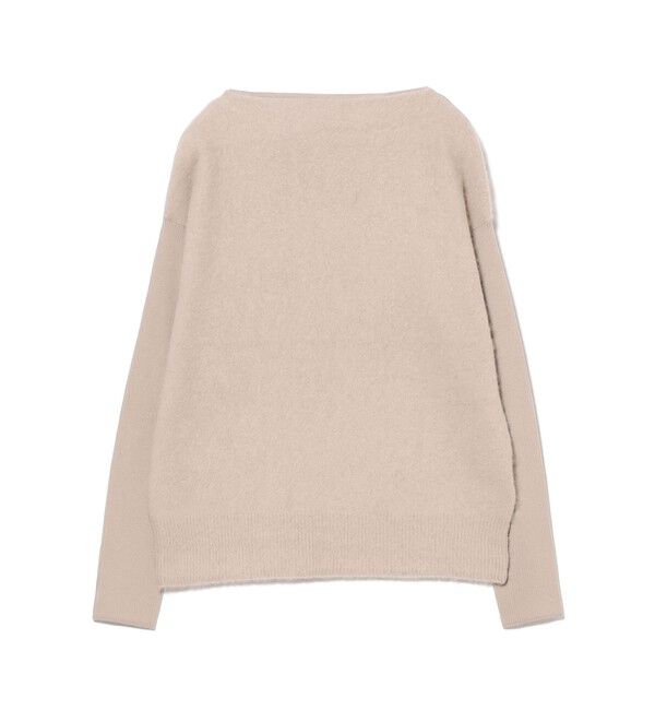 Demi-Luxe BEAMS 「フラッフィー ボートネック ニット」|ニット・セーター|