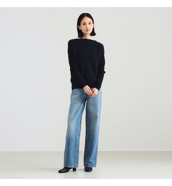 Demi-Luxe BEAMS 「フラッフィー ボートネック ニット」|ニット・セーター|