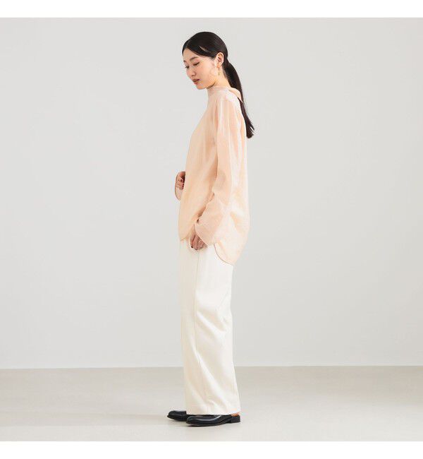 Demi-Luxe BEAMS 「オフタートル ブラウス」|シャツ・ブラウス|