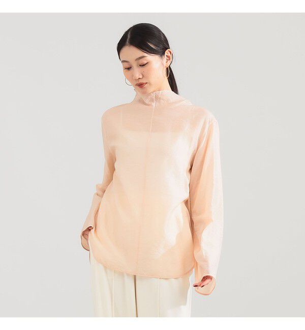 Demi-Luxe BEAMS 「オフタートル ブラウス」|シャツ・ブラウス|