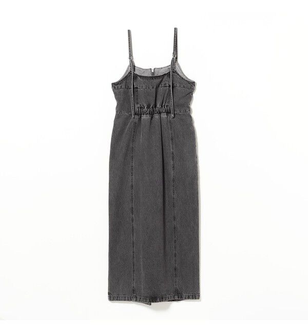 Ray BEAMS 「デニム フロントジップ キャミソールワンピース」|ワンピース|