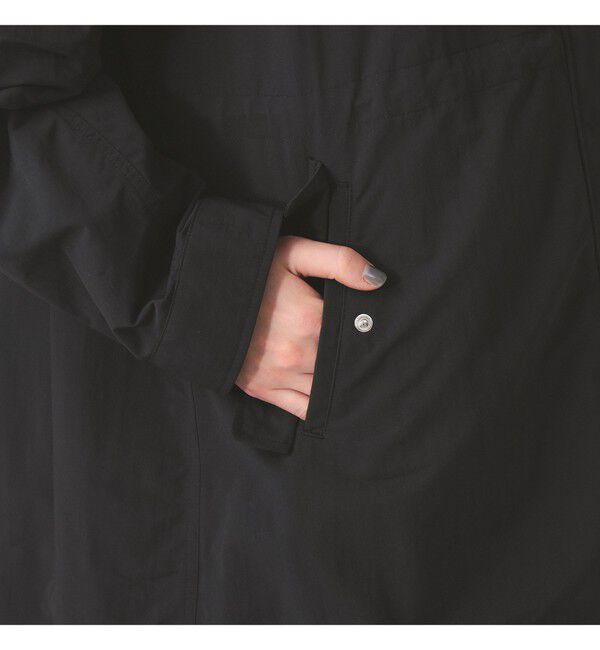 Ray BEAMS 「バック タック スタンドカラー コート（吸水速乾・UVカット）」|ダッフルコート|