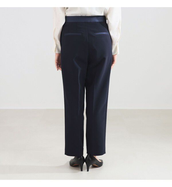 Demi-Luxe BEAMS 「ストレート クリース パンツ」|チノ|