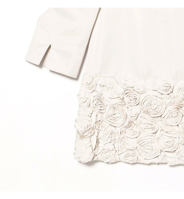 Demi-Luxe BEAMS 「フラワー チュニック ブラウス＊」|シャツ・ブラウス|