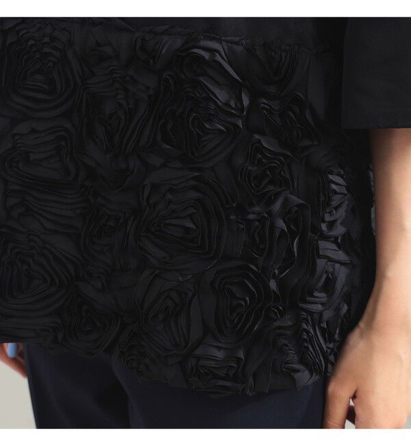 Demi-Luxe BEAMS 「フラワー チュニック ブラウス＊」|シャツ・ブラウス|