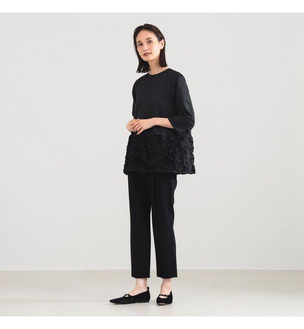 Demi-Luxe BEAMS 「フラワー チュニック ブラウス＊」|シャツ・ブラウス|