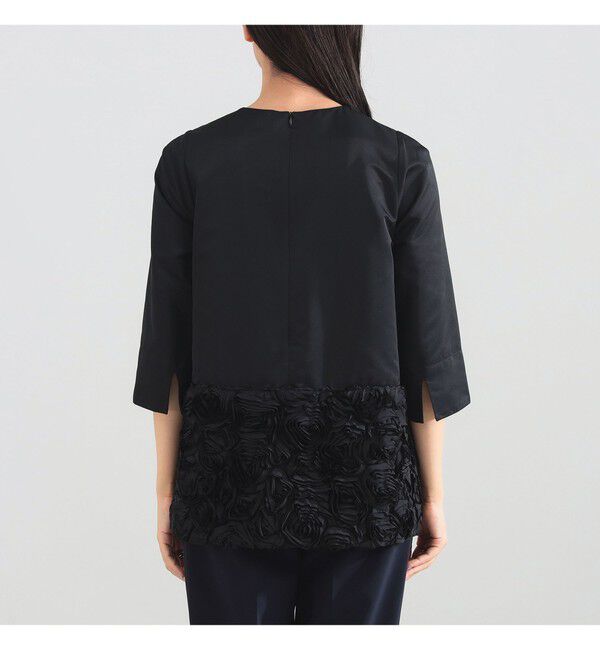 Demi-Luxe BEAMS 「フラワー チュニック ブラウス＊」|シャツ・ブラウス|