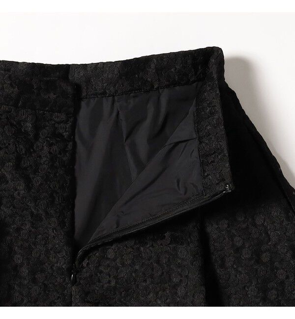 Demi-Luxe BEAMS 「オーガンジー エンブロイダリー フレアースカート」|スカート|