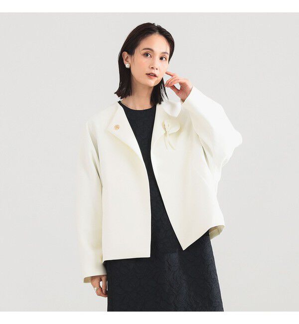 Demi-Luxe BEAMS 「カラー リリーハーフ コート＊」|ダッフルコート|