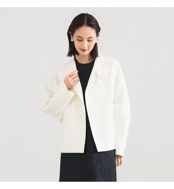 Demi-Luxe BEAMS 「カラー リリーハーフ コート＊」|ダッフルコート|