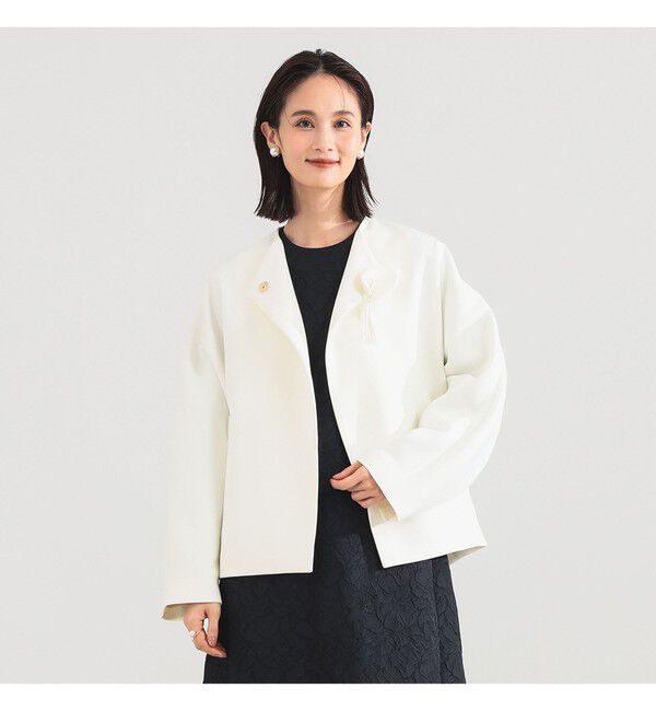 Demi-Luxe BEAMS 「カラー リリーハーフ コート＊」|ダッフルコート|